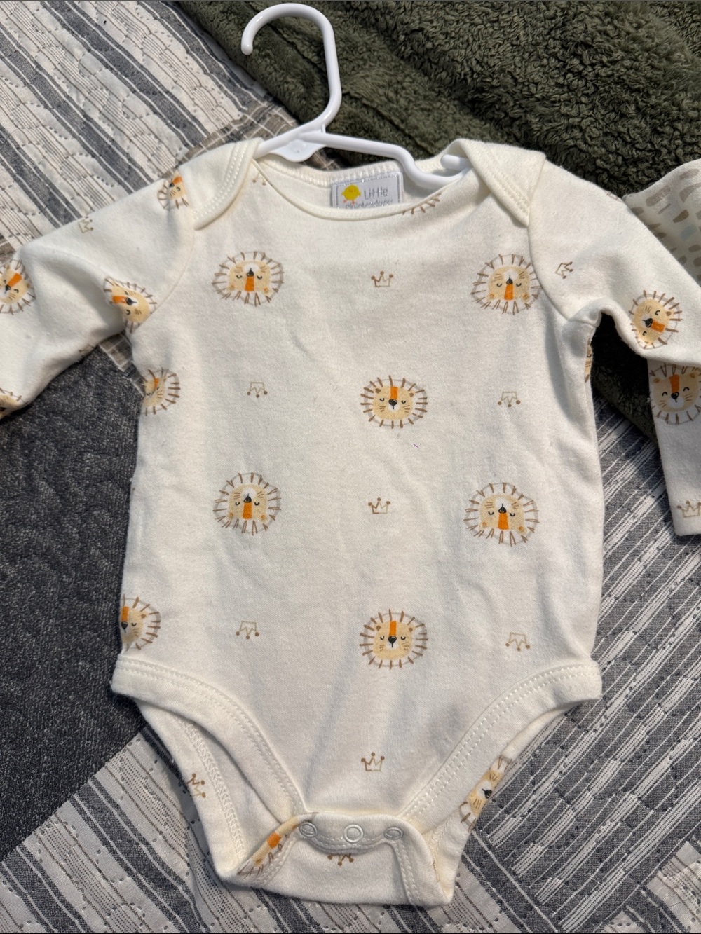 Baby Onesies (Set of 3) and matching toy